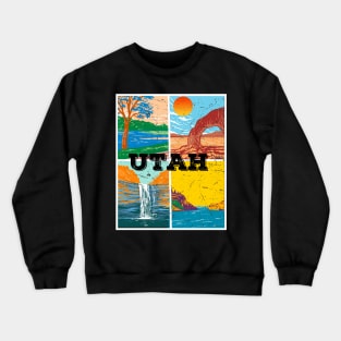 Utah Lover Design Crewneck Sweatshirt